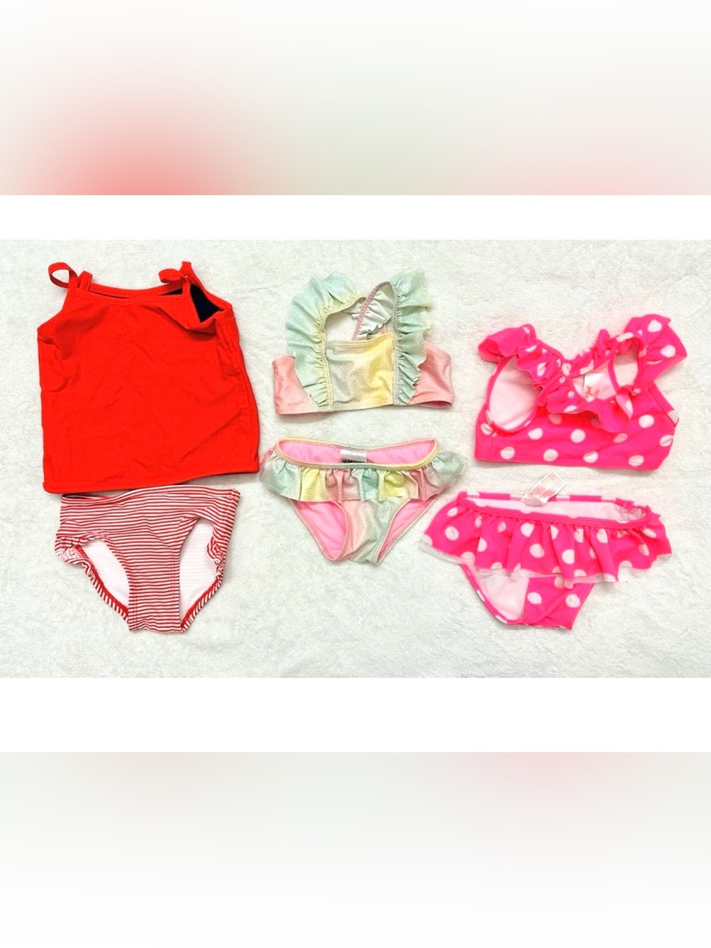 Lot Swimsuit Very Cute Girl Size 3T Excellent Condition